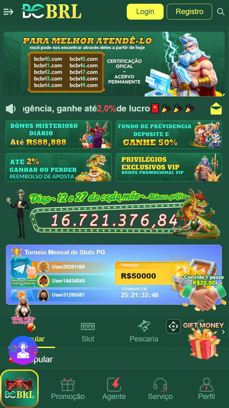 Bônus bcbrl.com